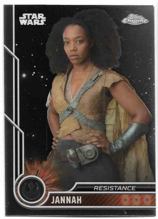 JANNAH 2023 Topps Chrome Star Wars