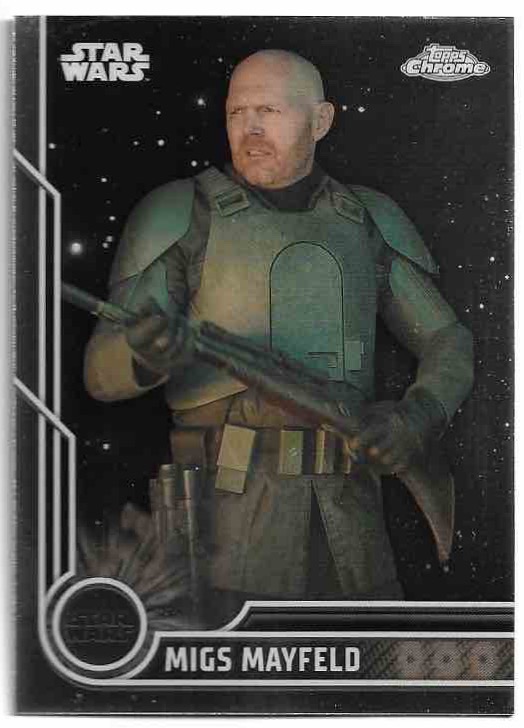 MIGS MAYFELD 2023 Topps Chrome Star Wars