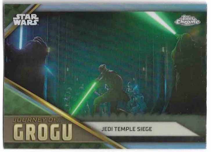 1. Journey of GROGU 2023 Topps Chrome Star Wars