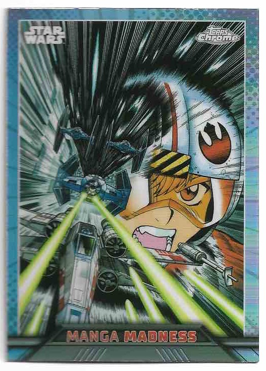 Manga Madness LUKE SKYWALKER/DARTH VADER 2023 Topps Chrome Star Wars