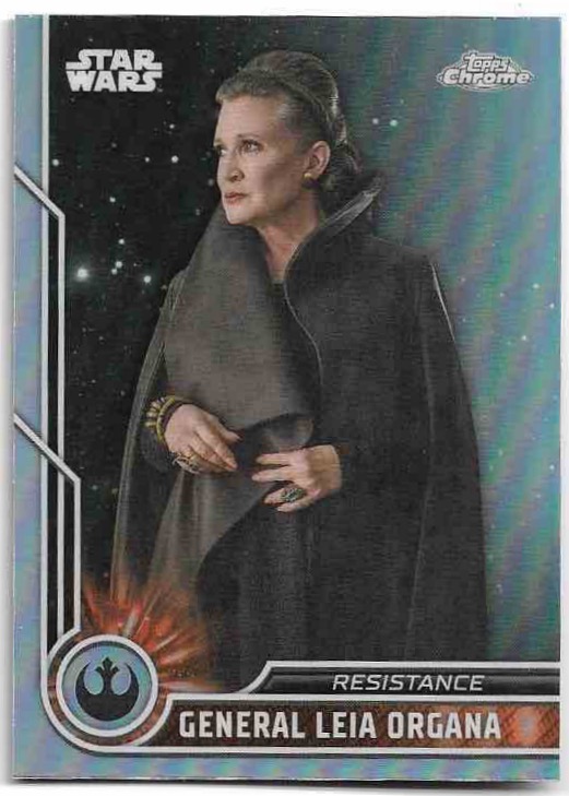 Refractor GENERAL LEIA ORGANA 2023 Topps Chrome Star Wars