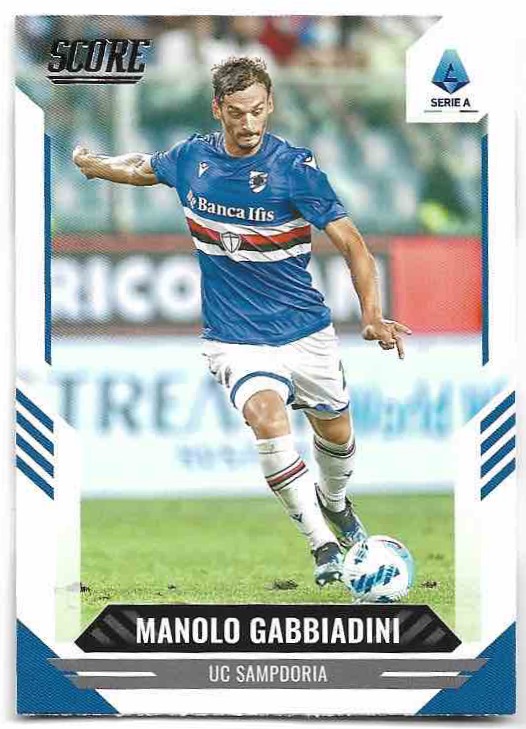 MANOLO GABBIADINI 21-22 Panini Score Serie A Soccer