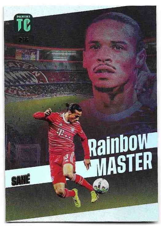 Rainbow Master LEROY SANE 2023 Panini Top Class
