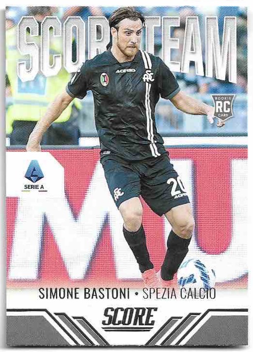 Rookie Score Team SIMONE BASTONI 21-22 Panini Score Serie A Soccer