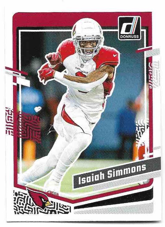 ISAIAH SIMMONS 2023 Panini Donruss Football