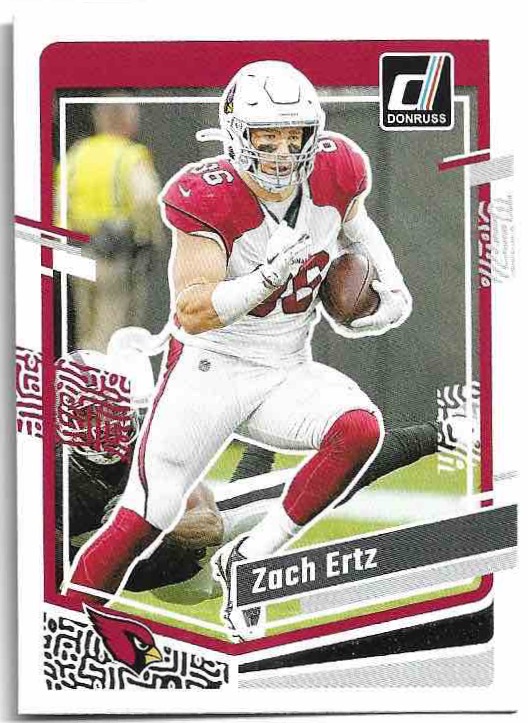 ZACH ERTZ 2023 Panini Donruss Football