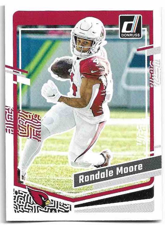 RONDALE MOORE 2023 Panini Donruss Football