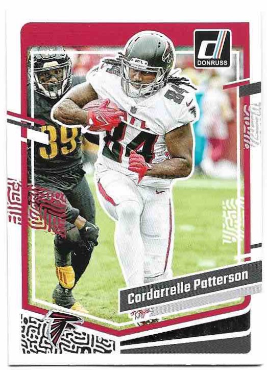 CORDARRELLE PATTERSON 2023 Panini Donruss Football