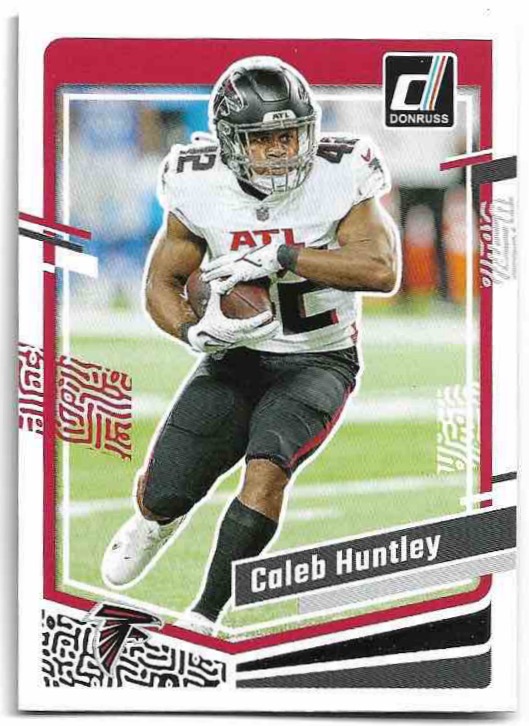 CALEB HUNTLEY 2023 Panini Donruss Football