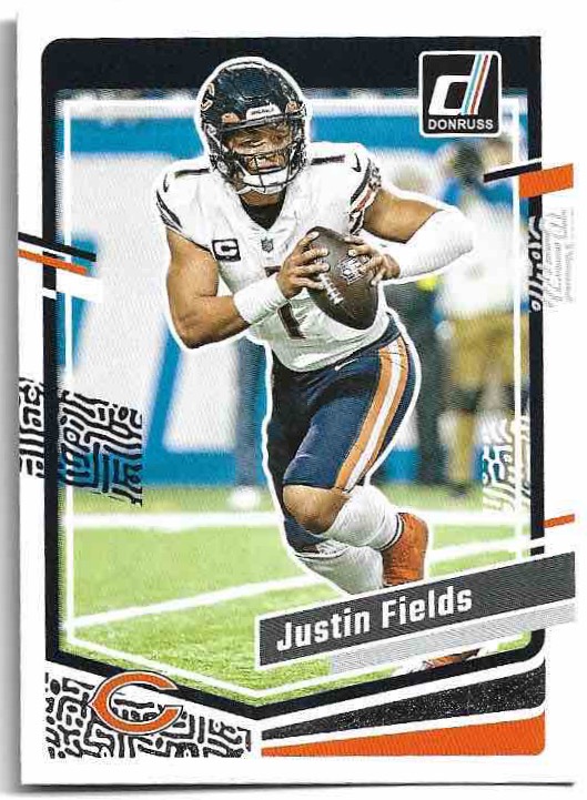 JUSTIN FIELDS 2023 Panini Donruss Football