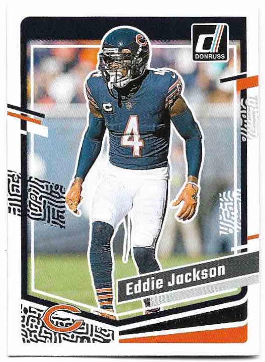 EDDIE JACKSON 2023 Panini Donruss Football