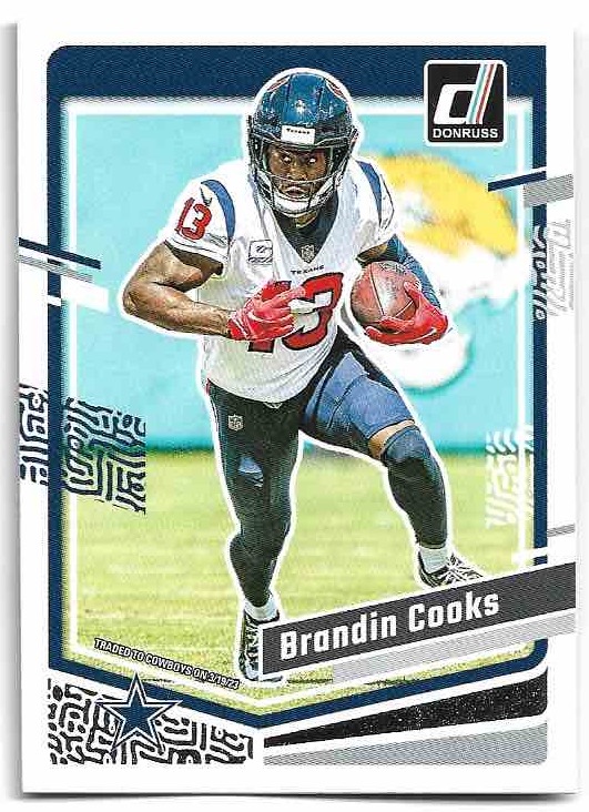 BRANDIN COOKS 2023 Panini Donruss Football