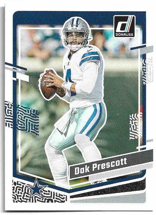 DAK PRESCOTT 2023 Panini Donruss Football