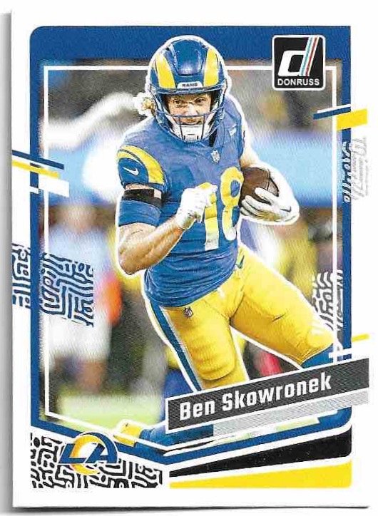 BEN SKOWRONEK 2023 Panini Donruss Football