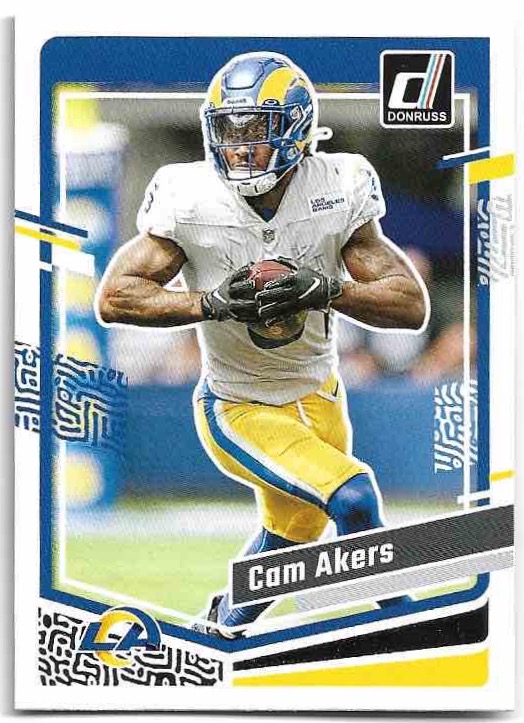 CAM AKERS 2023 Panini Donruss Football