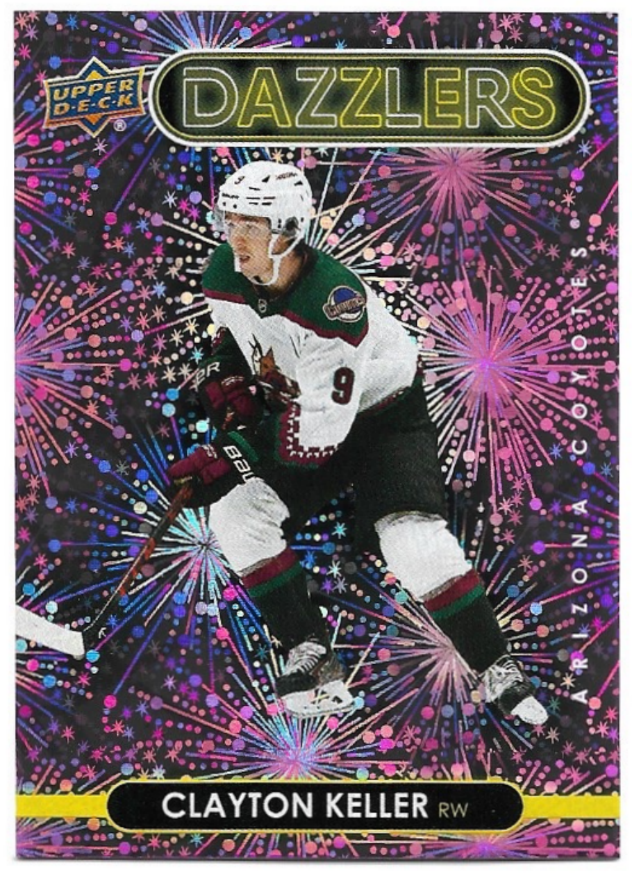 Dazzlers Pink CLAYTON KELLER 21-22 UD Series 2