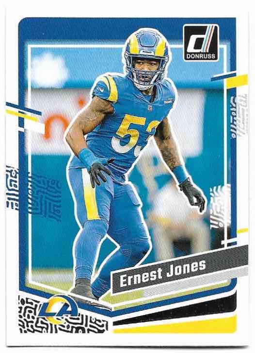 ERNEST JONES 2023 Panini Donruss Football