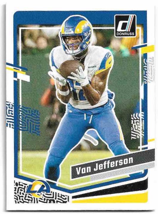 VAN JEFFERSON 2023 Panini Donruss Football