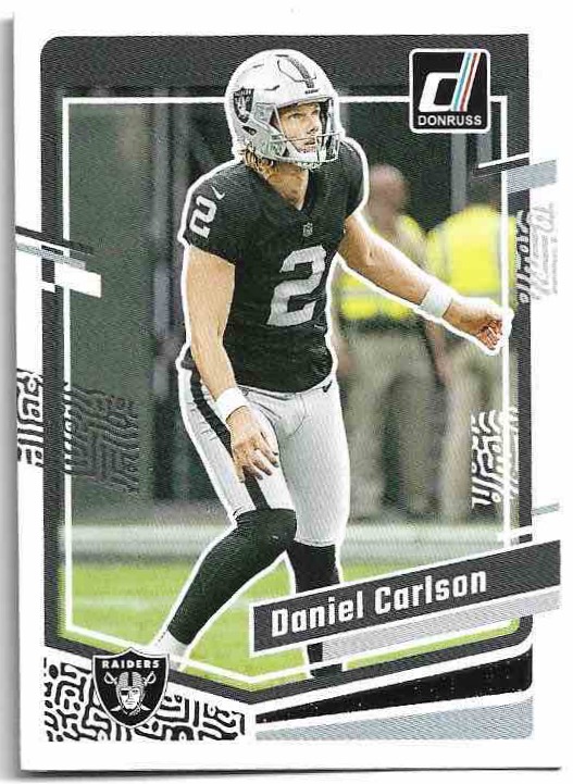 DANIEL CARLSON 2023 Panini Donruss Football