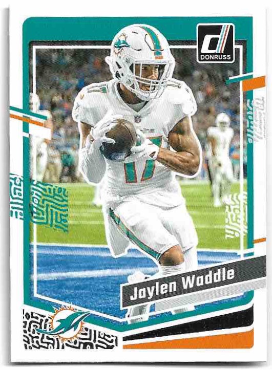 JAYLEN WADDLE 2023 Panini Donruss Football