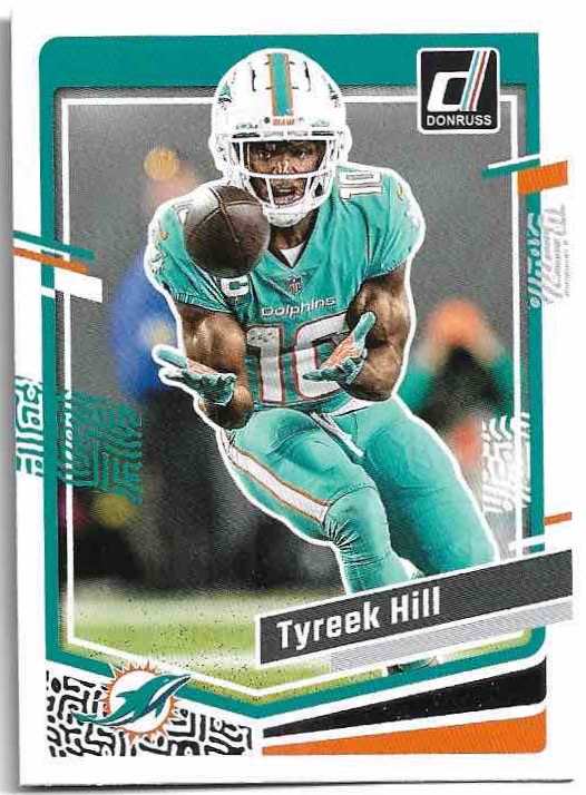 TYREEK HILL 2023 Panini Donruss Football