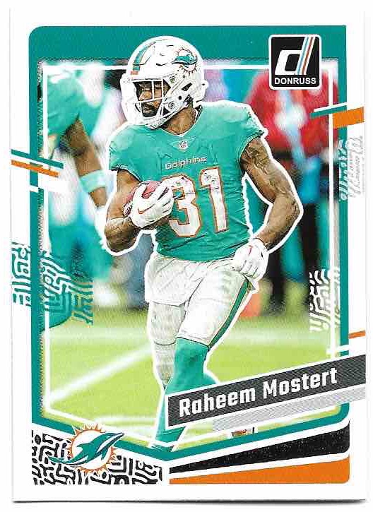 RAHEEM MOSTERT 2023 Panini Donruss Football