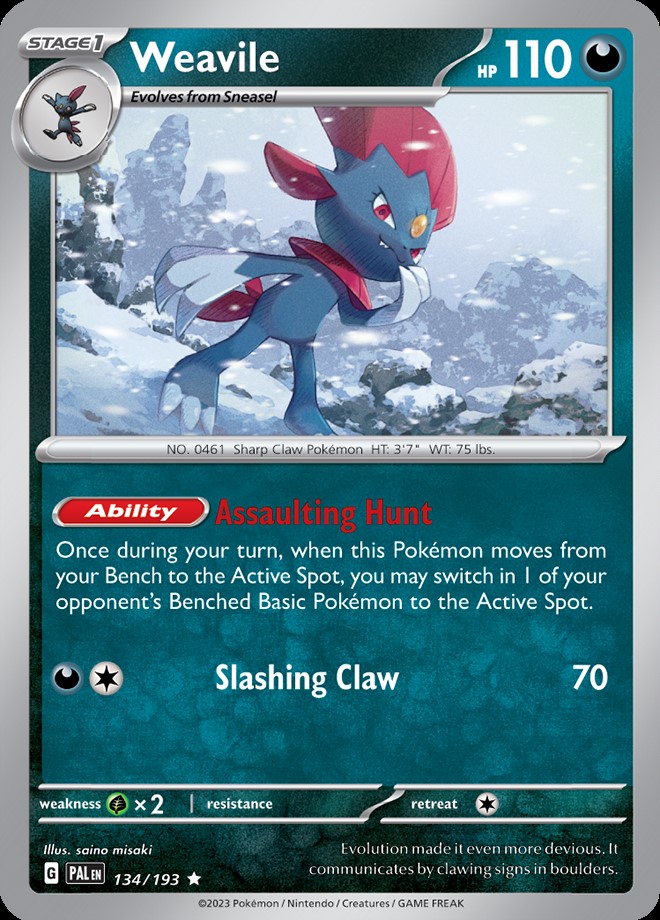 Holo - WEAVILE