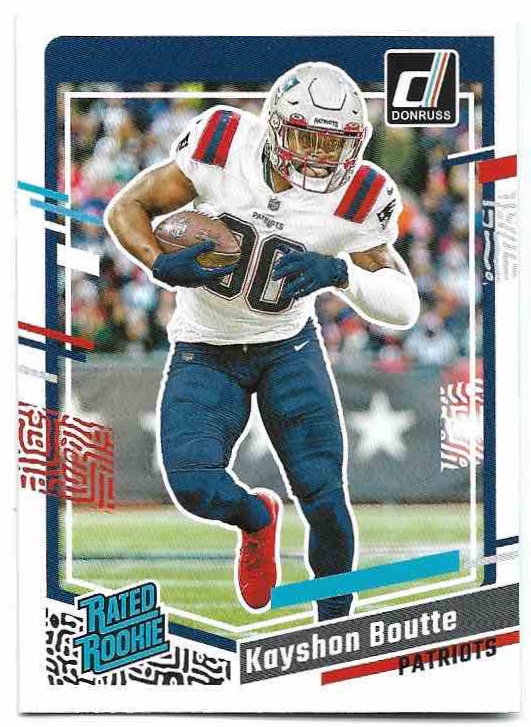 Rated Rookie KAYSHON BOUTTE 2023 Panini Donruss Football