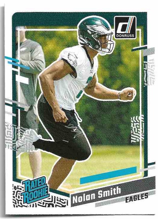 Rated Rookie NOLAN SMITH 2023 Panini Donruss Football