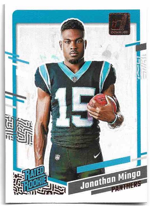 Canvas Rated Rookie JONATHAN MINGO 2023 Panini Donruss Football