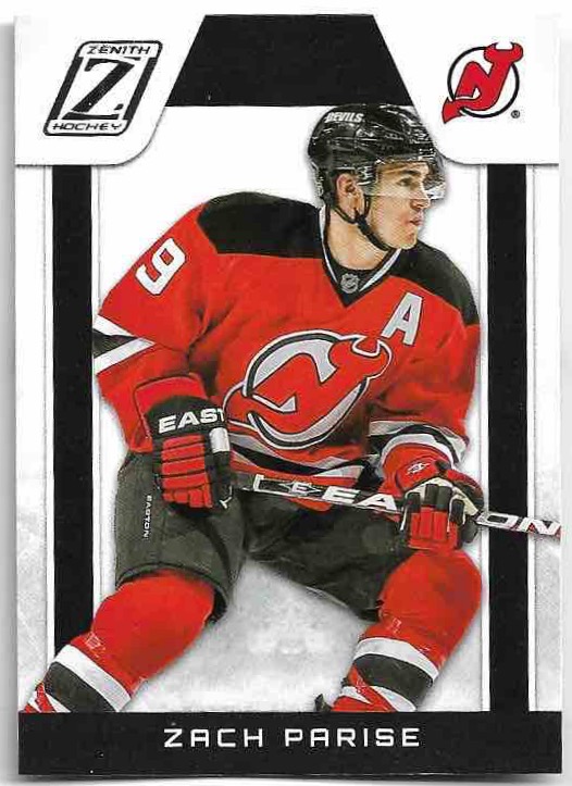 ZACH PARISE 10-11 Panini Zenith