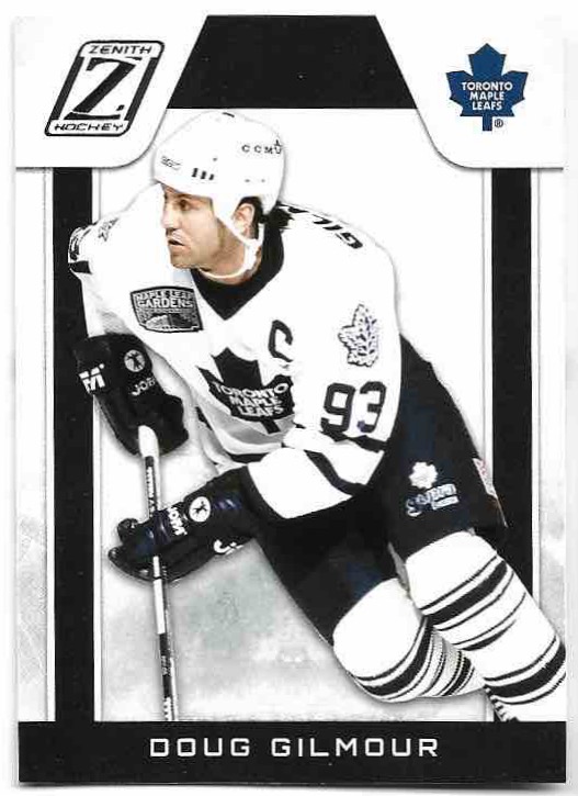 Short Print Legends DOUG GILMOUR 10-11 Panini Zenith