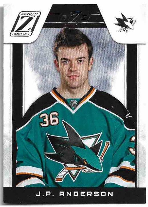 Rookie J.P. ANDERSON 10-11 Panini Zenith /999