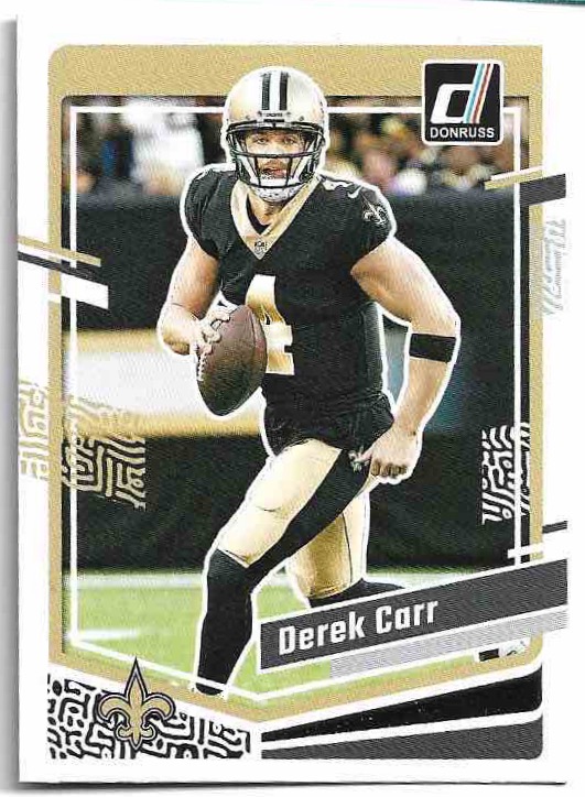 DEREK CARR 2023 Panini Donruss Football