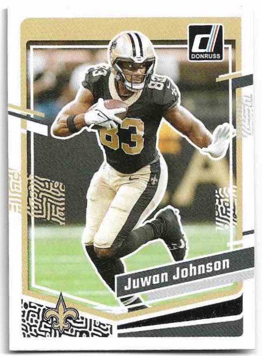 JUWAN JOHNSON 2023 Panini Donruss Football