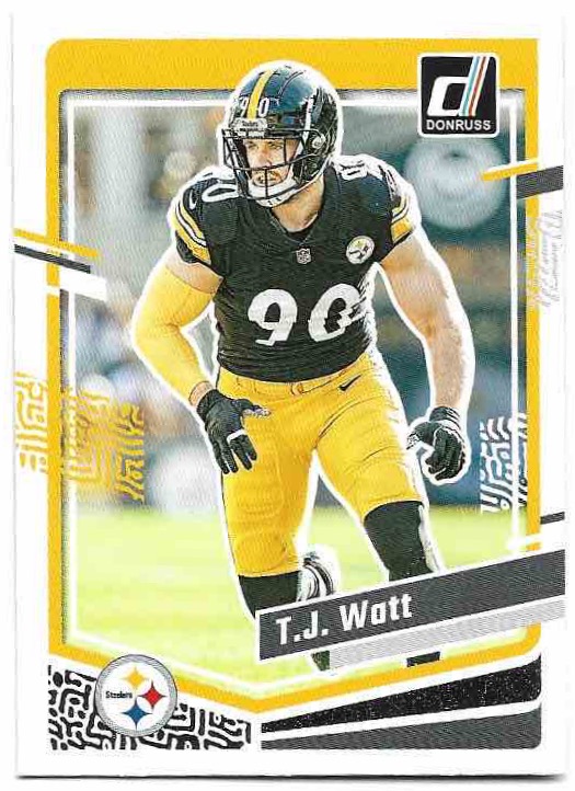 T.J. WATT 2023 Panini Donruss Football