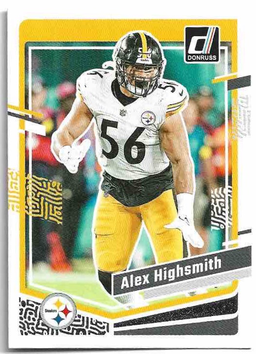 ALEX HIGHSMITH 2023 Panini Donruss Football