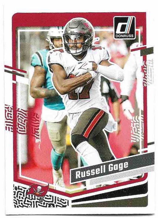 RUSSELL GAGE 2023 Panini Donruss Football