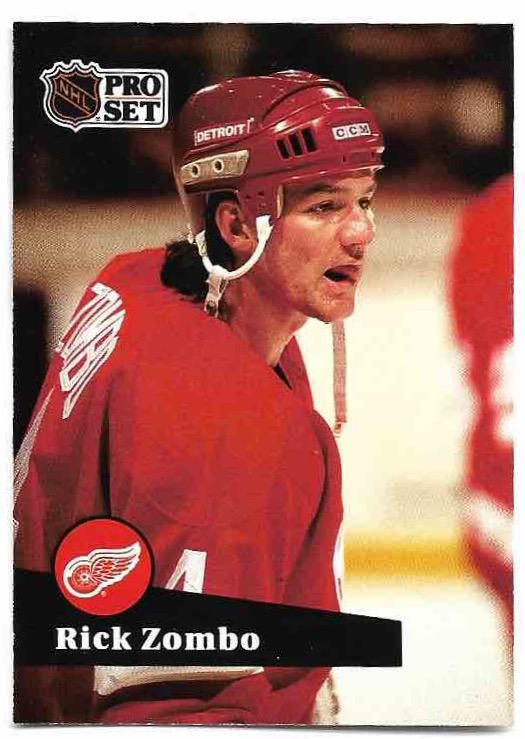 RICK ZOMBO 91-92 Pro Set