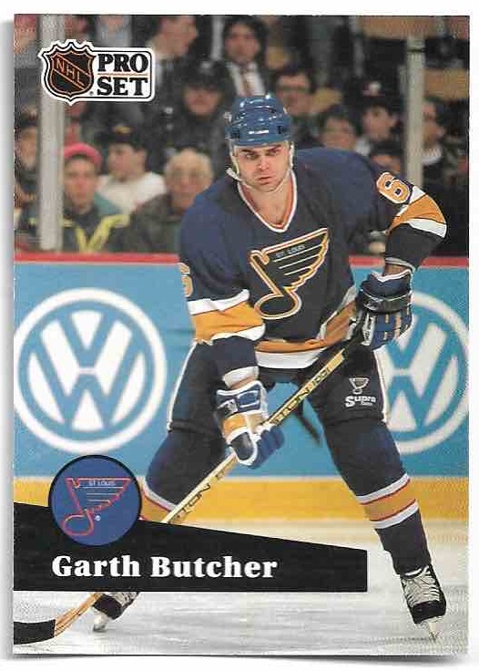 GARTH BUTCHER 91-92 Pro Set