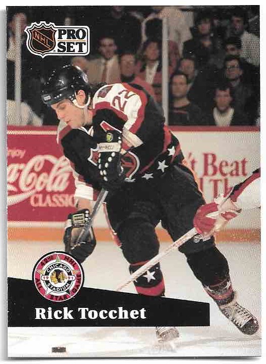 All-Star RICK TOCCHET 91-92 Pro Set