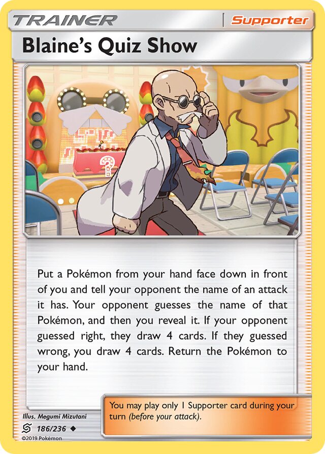 Trainer - BLAINE'S QUIZ SHOW