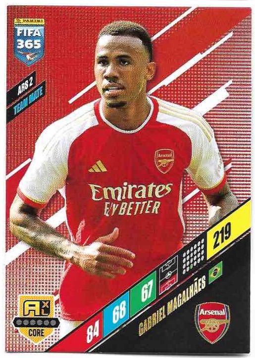GABRIEL MAGALHAES 2024 Panini FIFA 365