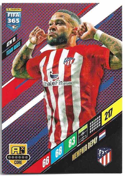 MEMPHIS DEPAY 2024 Panini FIFA 365