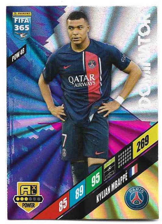 Dominator KYLIAN MBAPPE 2024 Panini FIFA 365