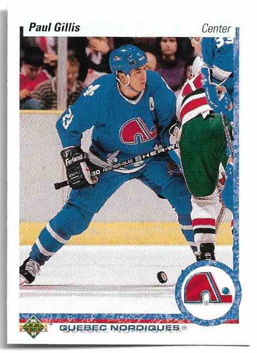 PAUL GILLIS 90-91 Upper Deck