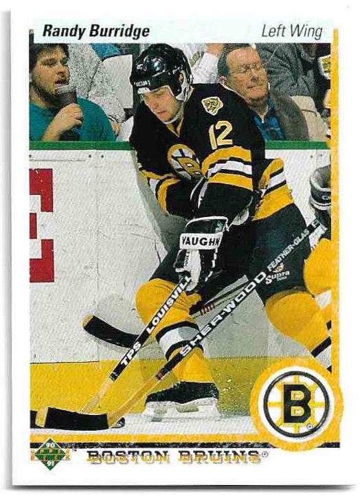 RANDY BURRIDGE 90-91 Upper Deck