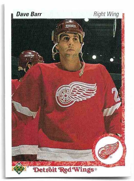 DAVE BARR 90-91 Upper Deck