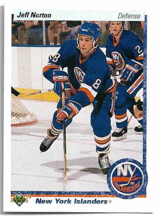 JEFF NORTON 90-91 Upper Deck
