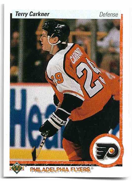 TERRY CARKNER 90-91 Upper Deck